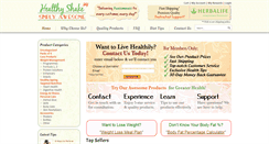 Desktop Screenshot of healthyshakeoutlet.my